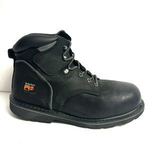 Timberland Pro Mens Pit Boss Steel Toe Work Boot Black Size 13W